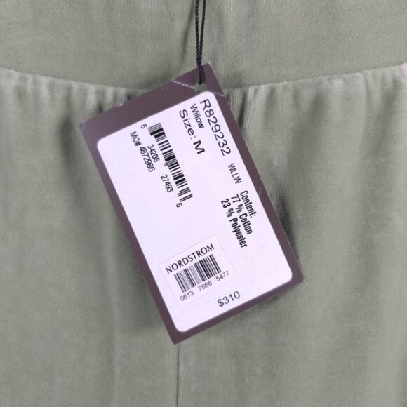 NWT ST. JOHN SPORT WILLOW Velvet Pull on Elastic Waist Straight Pants MEDIUM - Picture 10 of 11